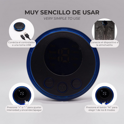 Masajeador de Pies Eléctrico con Tecnología Shiatsu