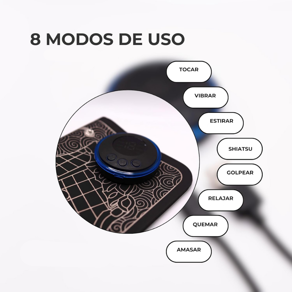 Masajeador de Pies Eléctrico con Tecnología Shiatsu