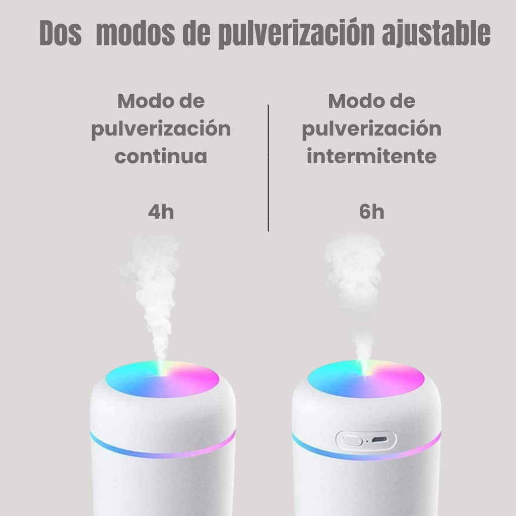 Humidificador LED - Rosa